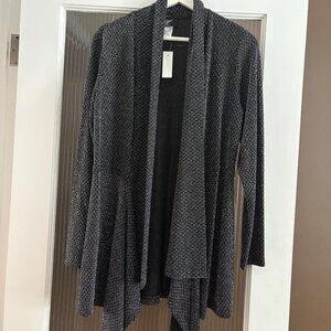 Black metallic sweater